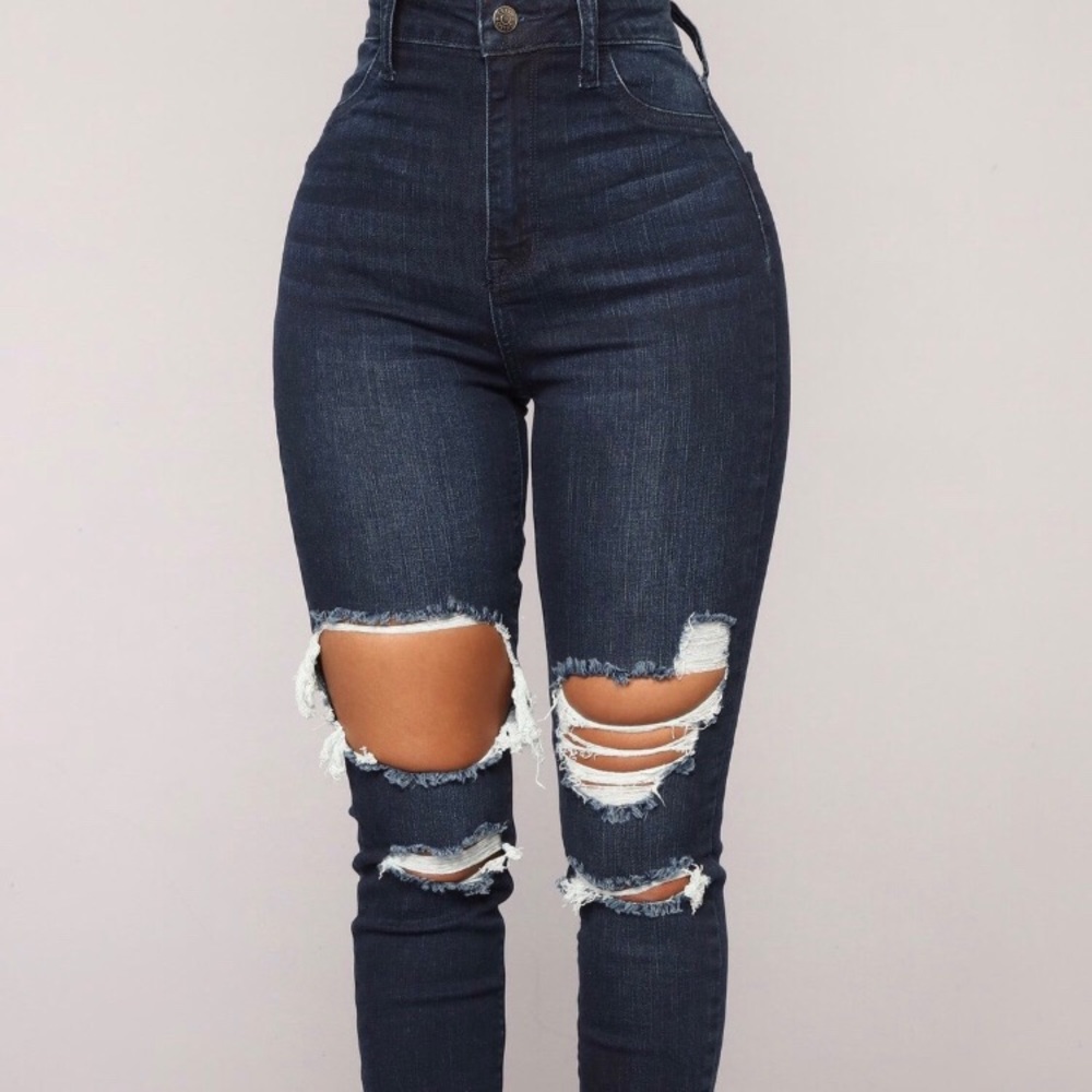 High waisted Fashion Nova jeans